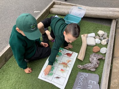 Image of EYFS Fun and learning in the outdoors!