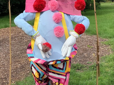 Image of Our Scarecrow is Festival-Ready! 