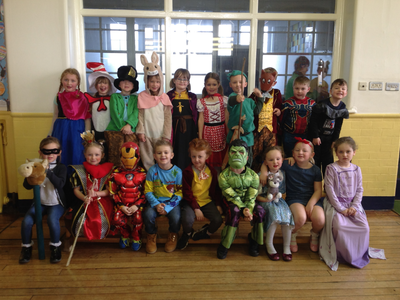 Image of World Book Day in Year 1