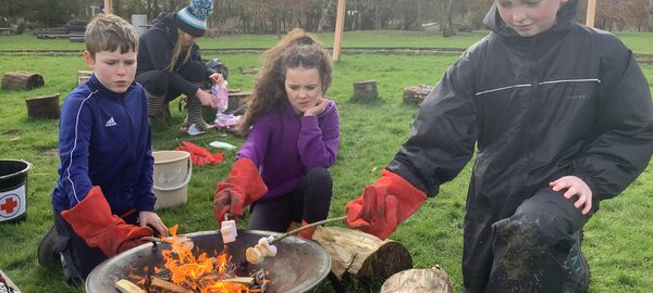 Image of S'mores all round(ers)