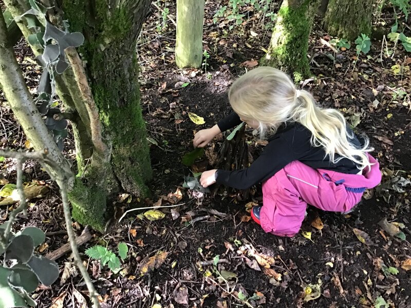 Image of Year One & Two's First Forest School of the Year!