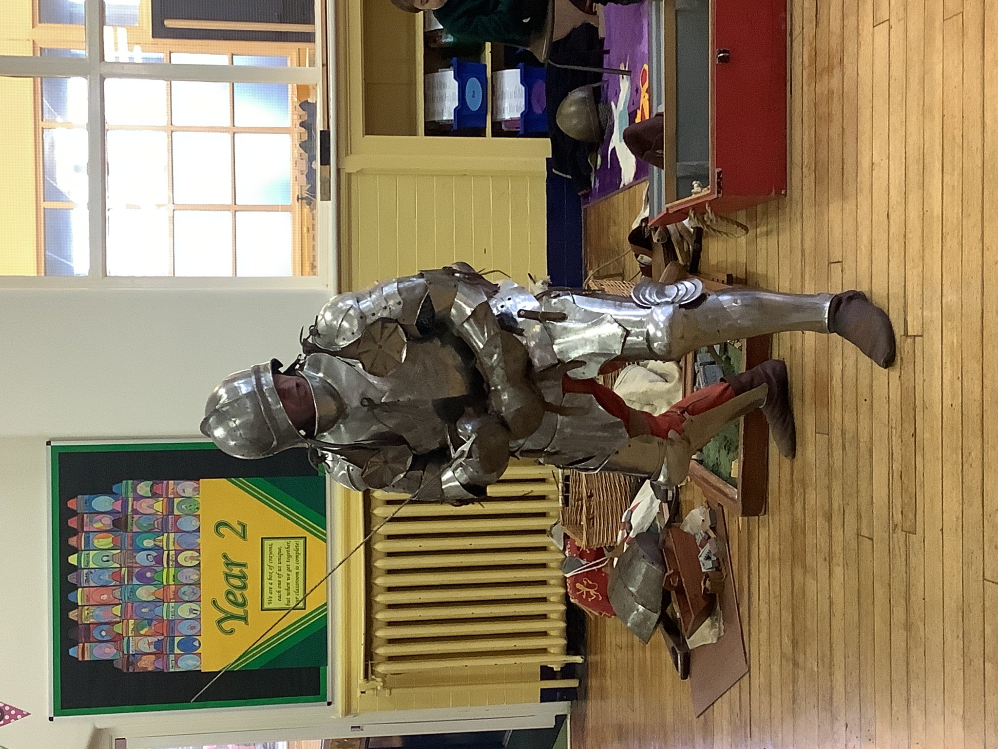 Image of A Knight Came to Visit Us