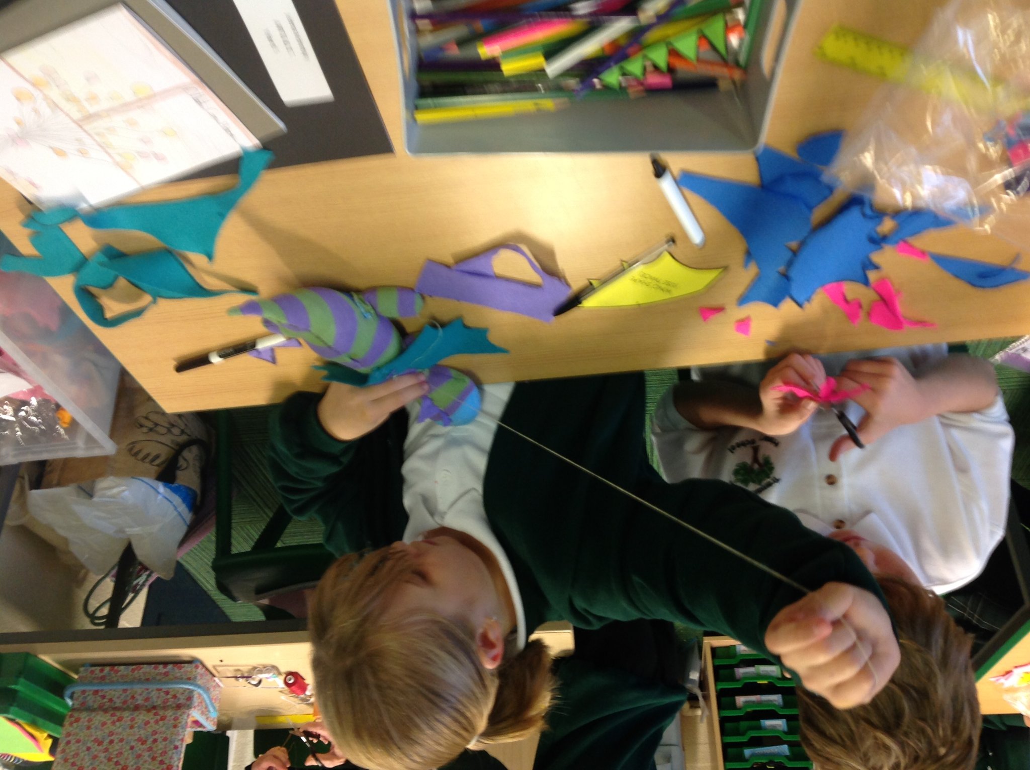 Image of Year 5 have brought their dragons to life!