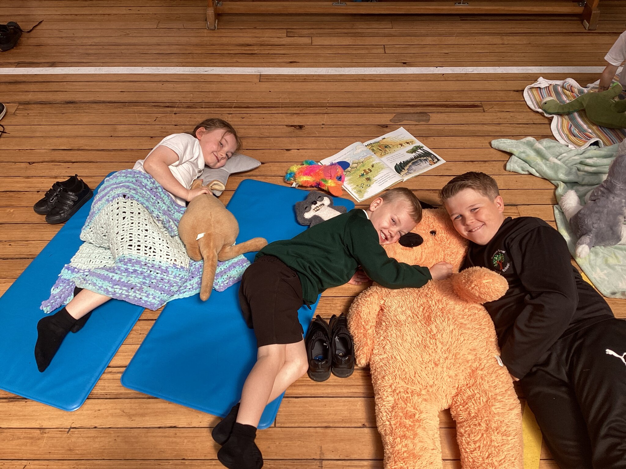 Image of EYFS and Year 6 Buddies Enjoy A Teddy Bears’ Picnic