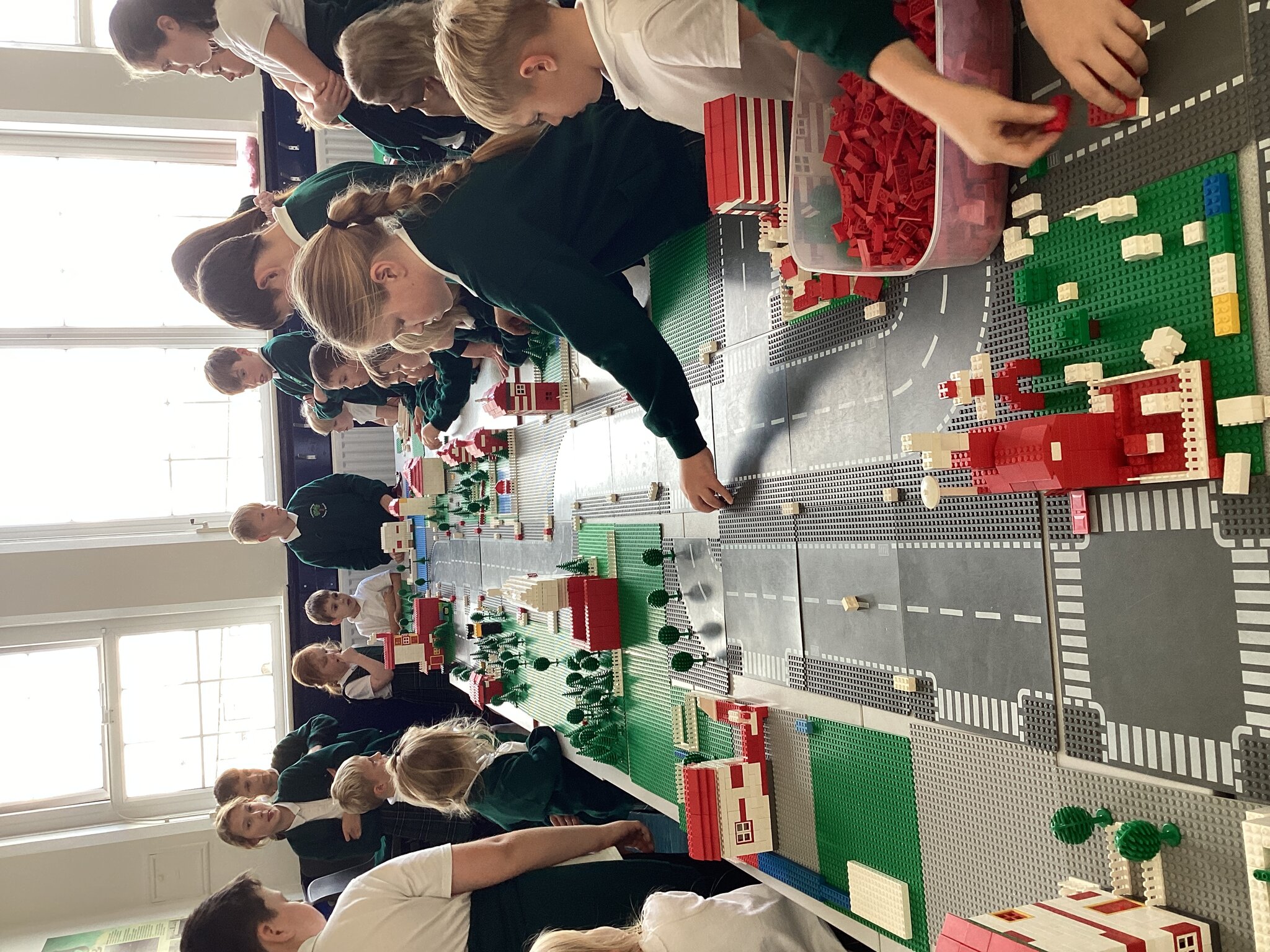 Image of EYFS and Y6 Lego builders!