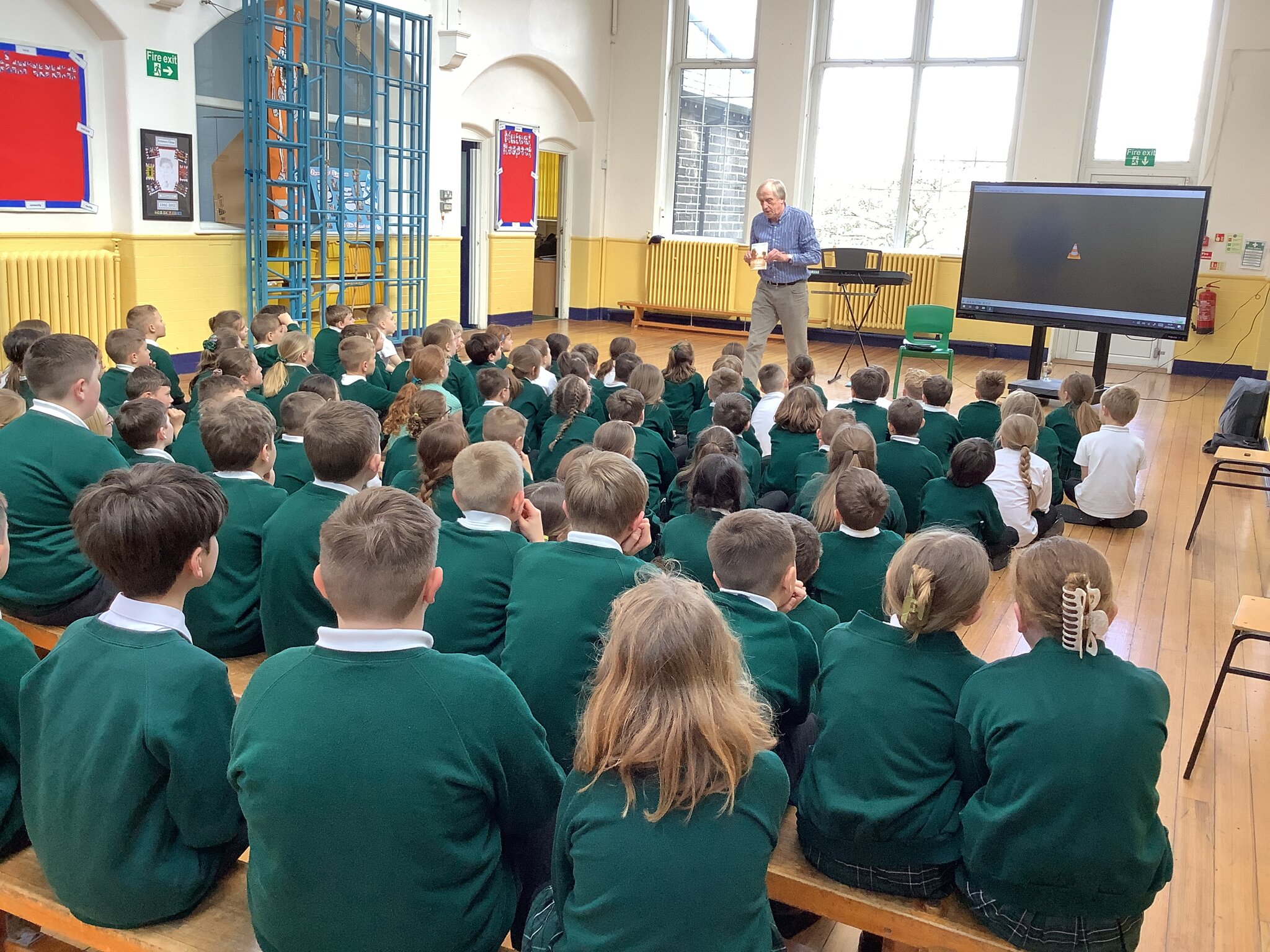 Image of Brian Beresford - author visit