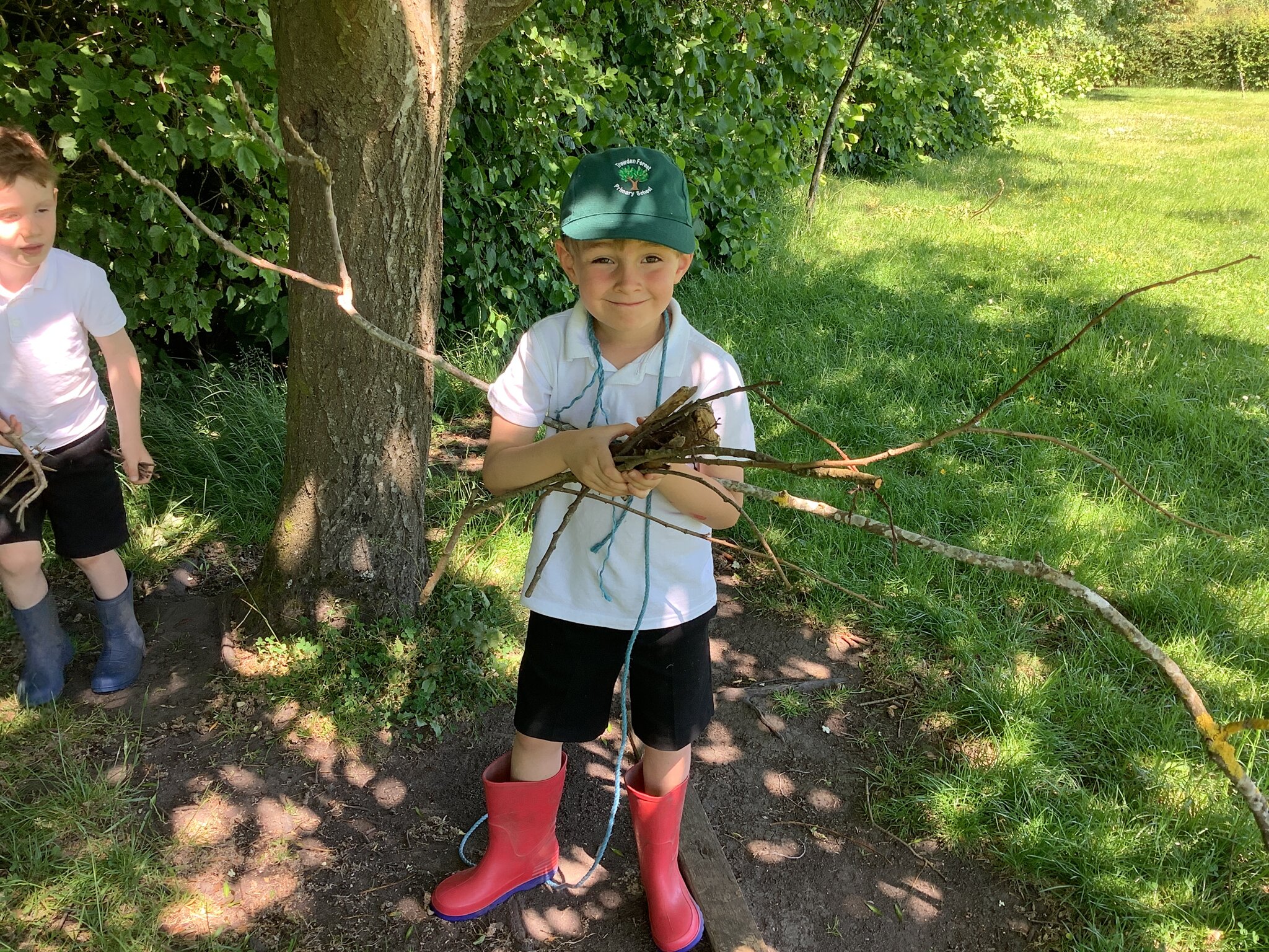 Image of EYFS Forest School fun in the sun!