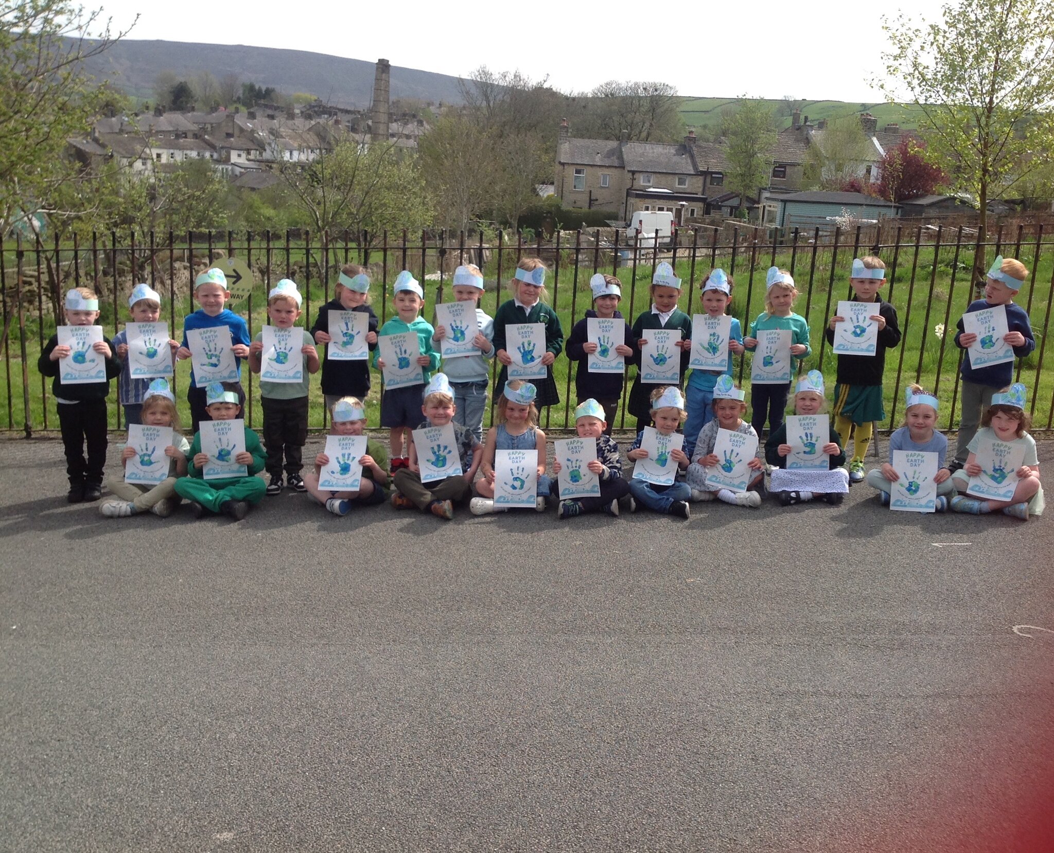 Image of EYFS enjoy their first Earth Day in school!