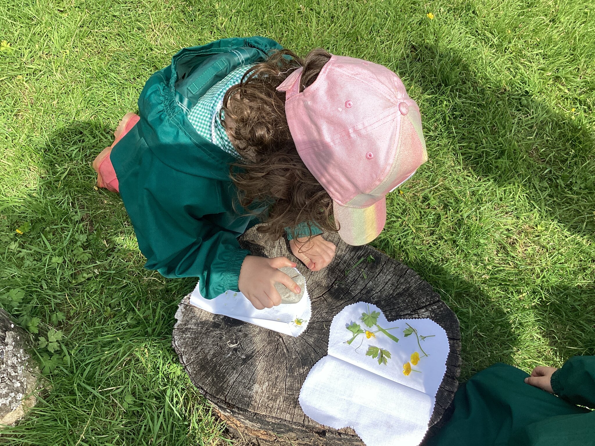 Image of EYFS Rock Art Fun at Forest School!