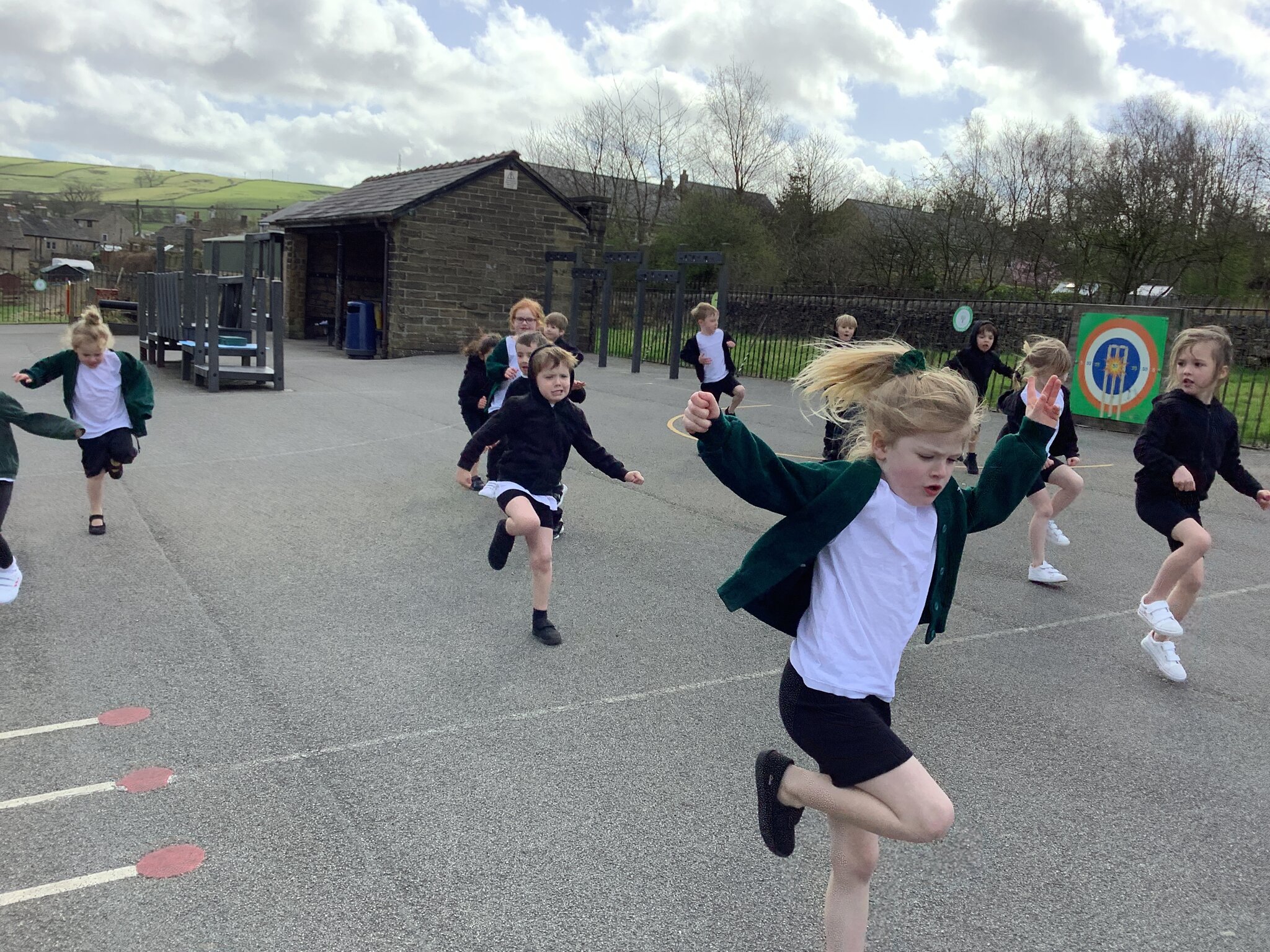 Image of EYFS do an extra science experiment in PE!