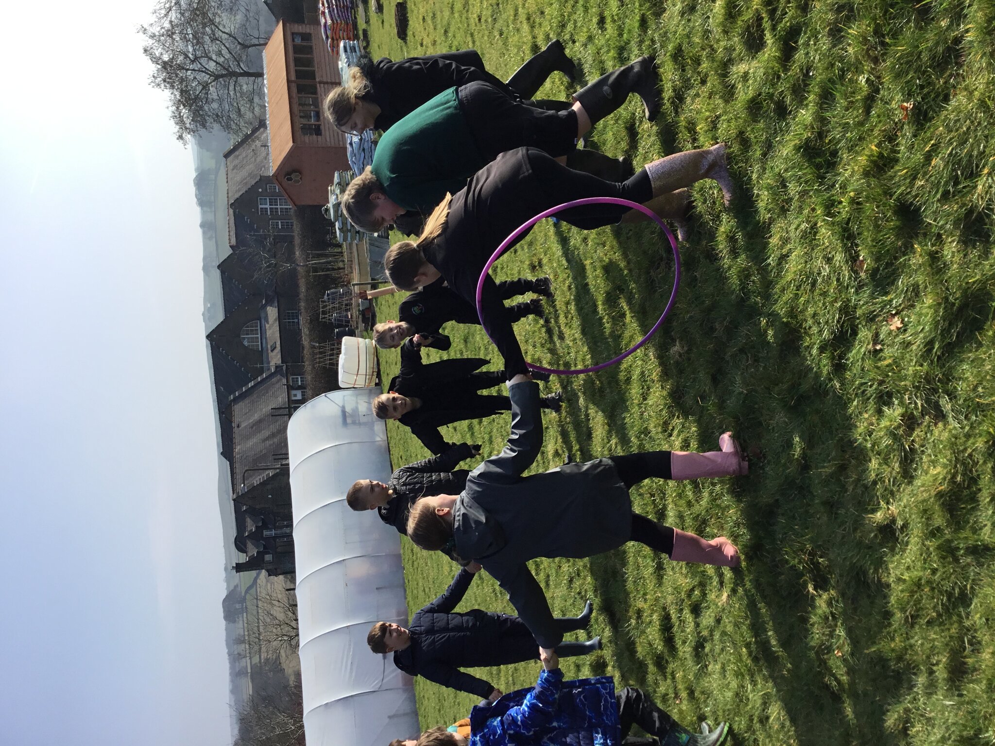 Image of Year 5 Orienteering in the spring sun!