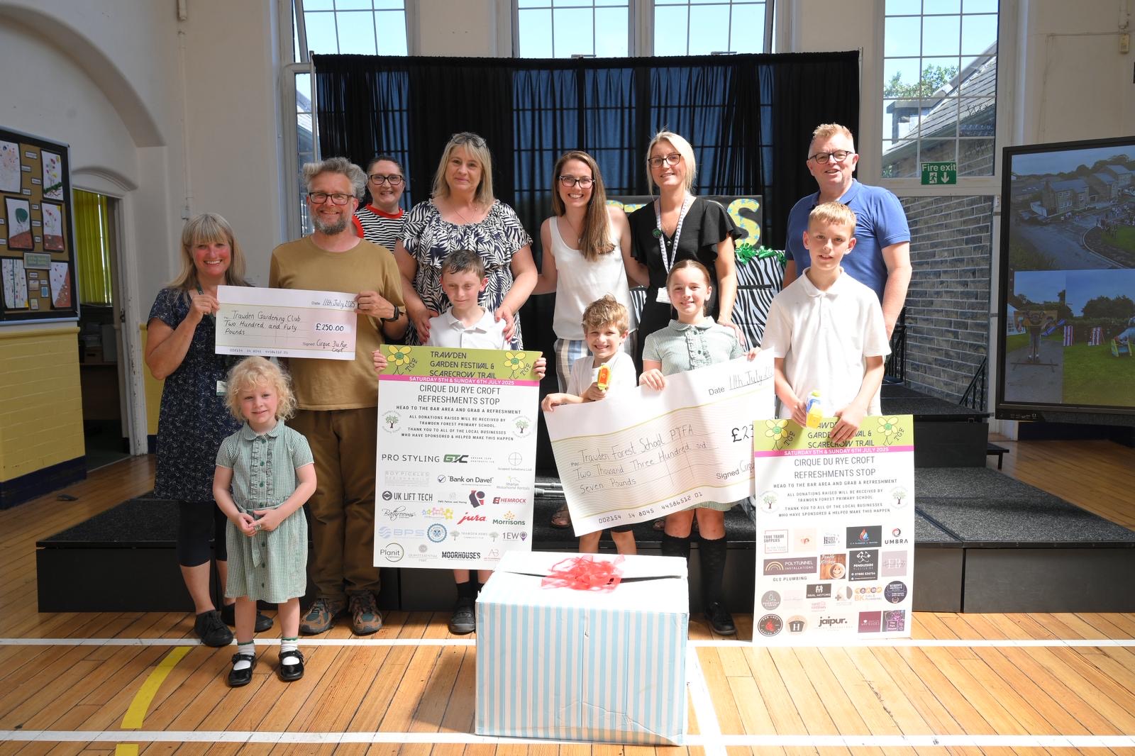 Image of A Massive Thank You – £2,587 Raised at the Trawden Garden & Scarecrow Festival!