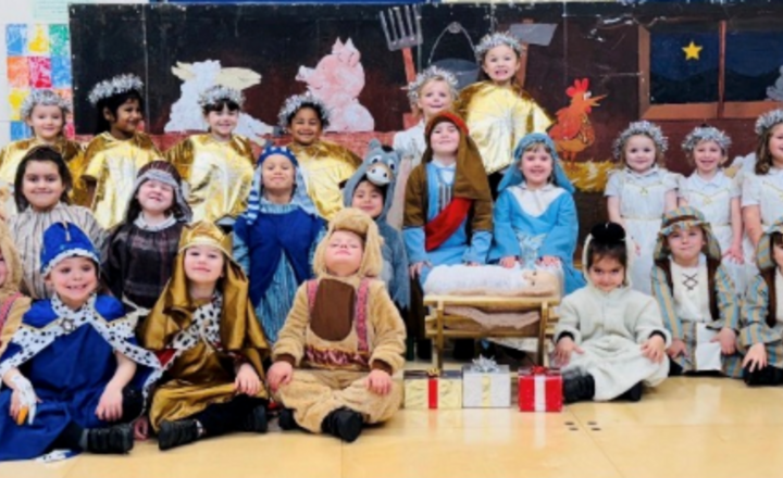 Image of Reception Shine in Their Wonderful Nativity Performance 