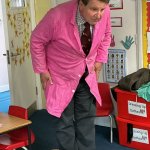 Image of Mr Best visits Reception Class! 