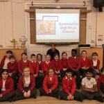 Image of Beth Tweddle visits Trinity St Stephen C of E First School