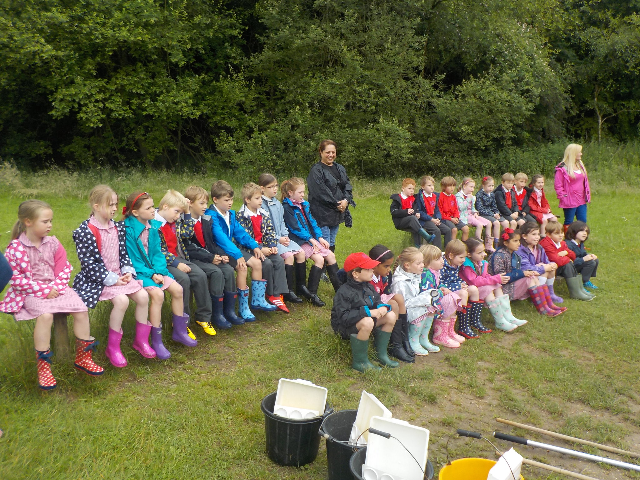 Image of Year 2 visit Amersham Field Centre