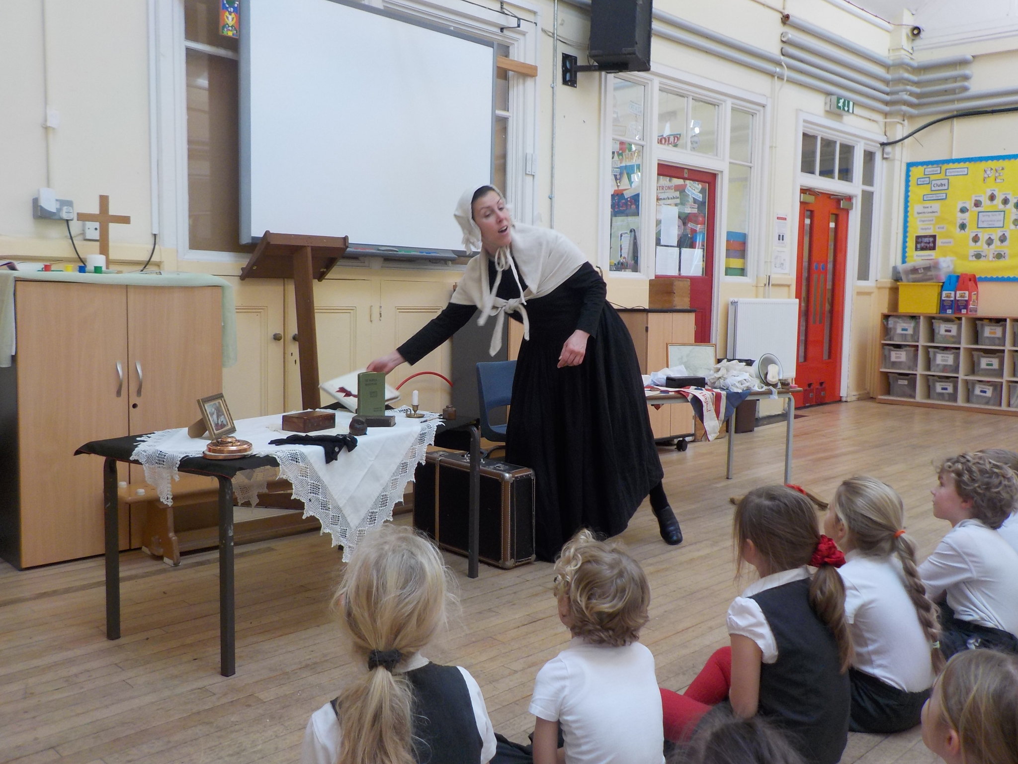 Image of Florence Nightingale Visits Year 2!