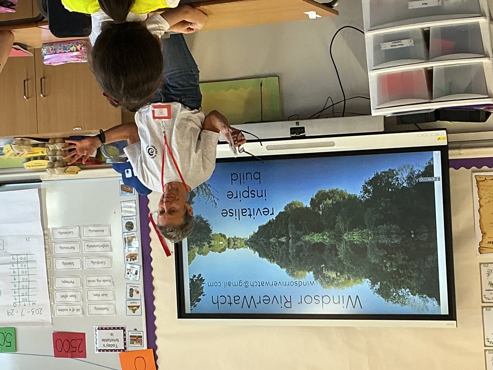 Image of A visit from River Watch 