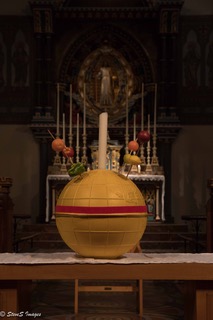 Image of Christingle at St Stephen's and St Agnes' Church