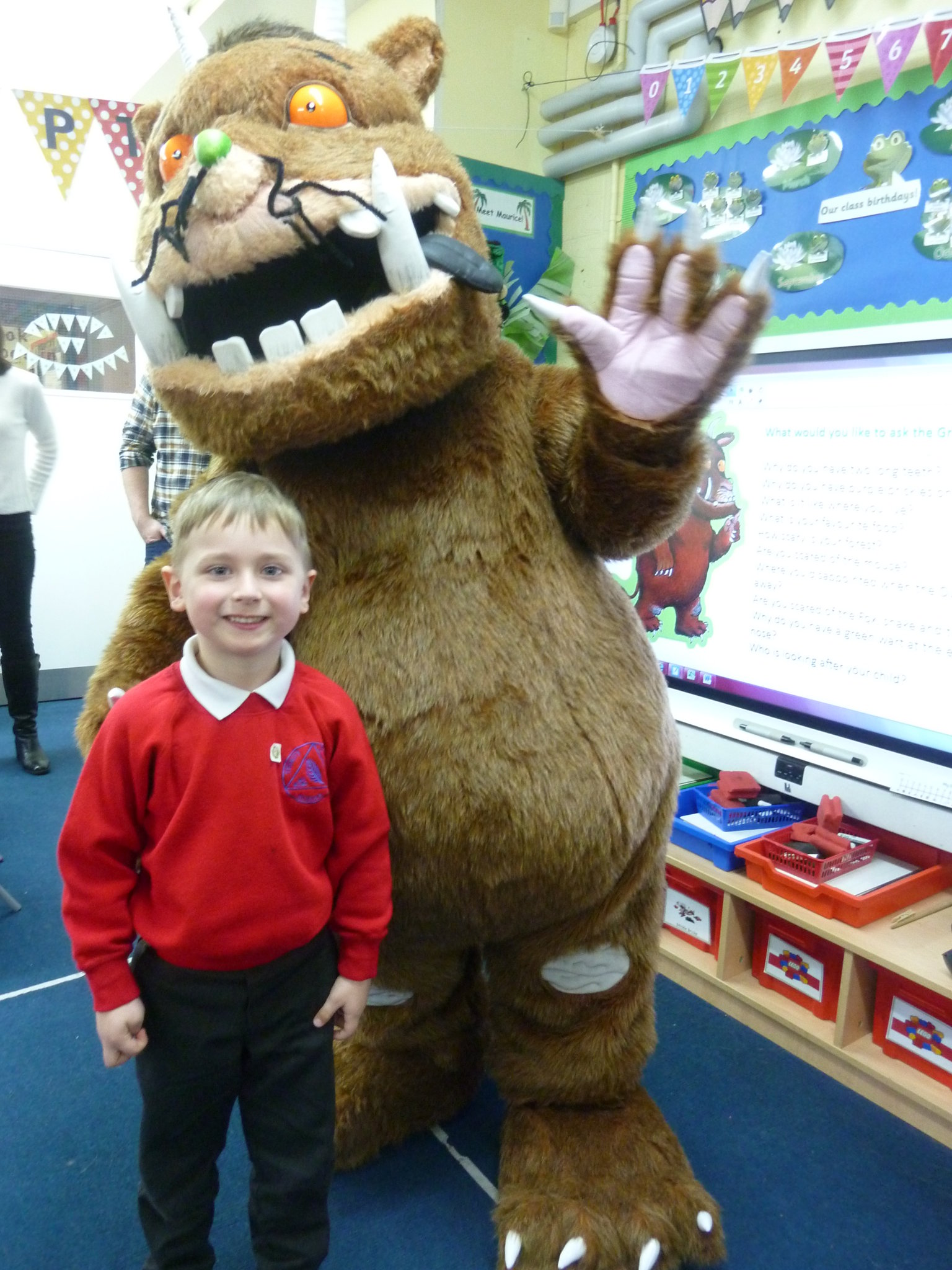 Image of The Gruffalo visits Reception