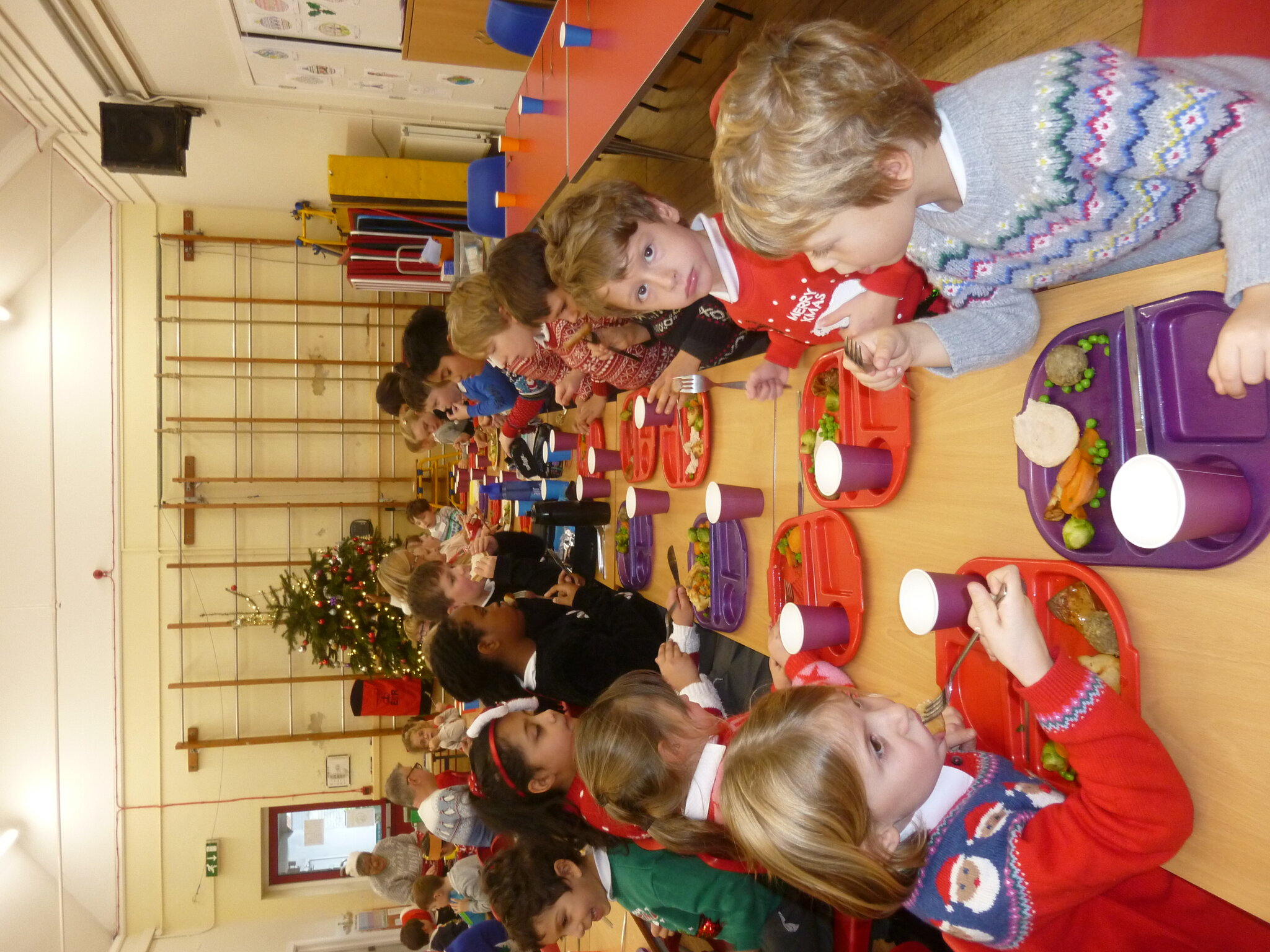 Image of TSS enjoys their Christmas Lunch