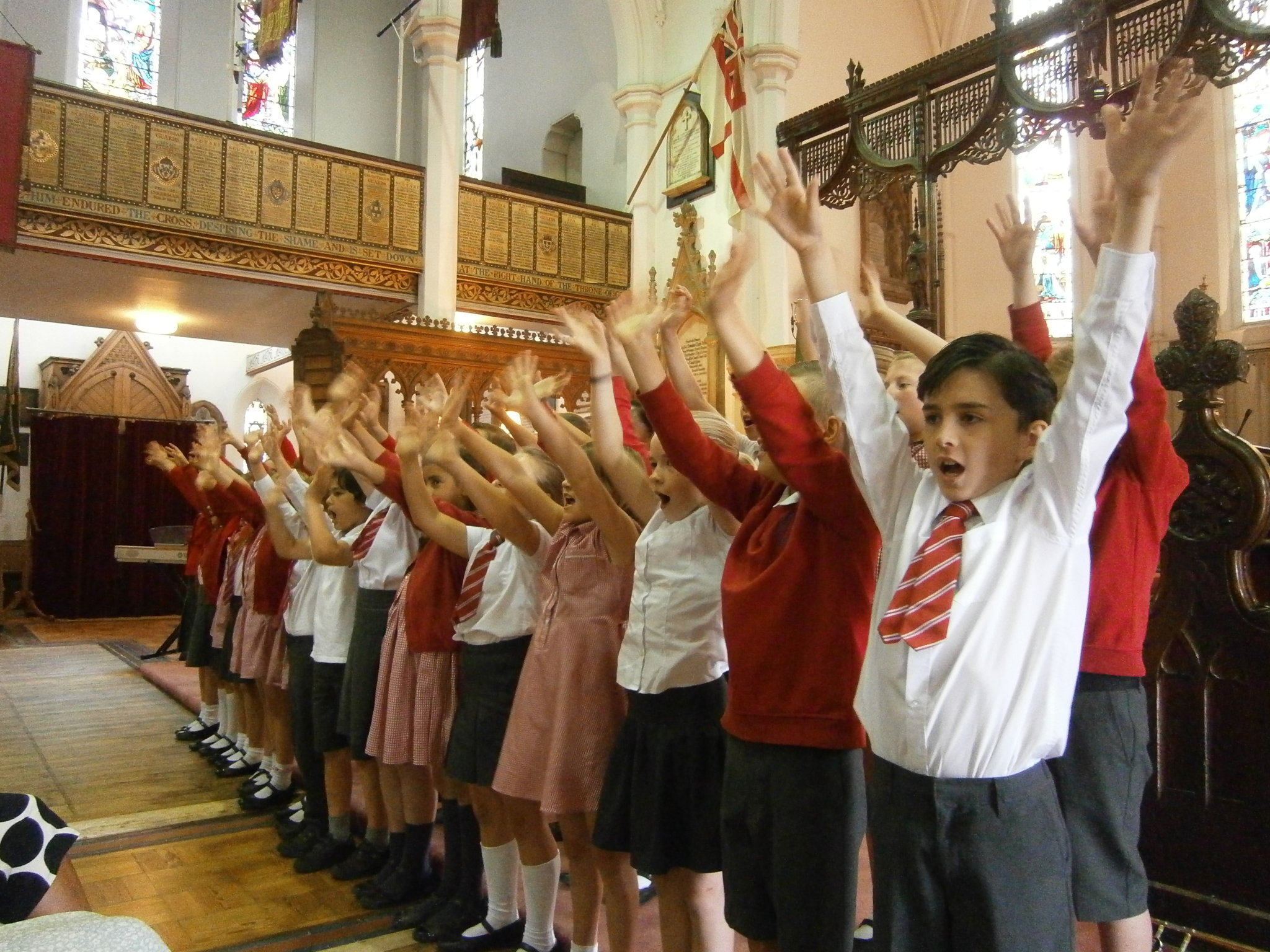 Image of The Leavers' Service July 2018