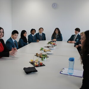 Image of Secretary of State for Education visit to Ada Lovelace CofE High School