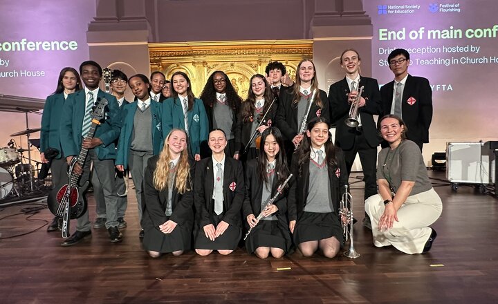 Image of Twyford Trust musicians at NSE National Conference
