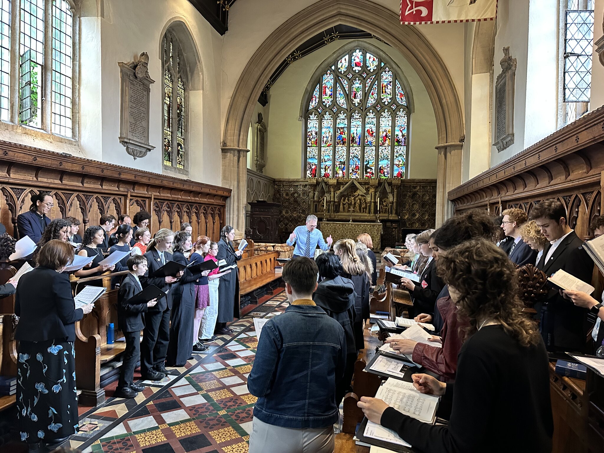 Image of Evensong at Jesus College Oxford University