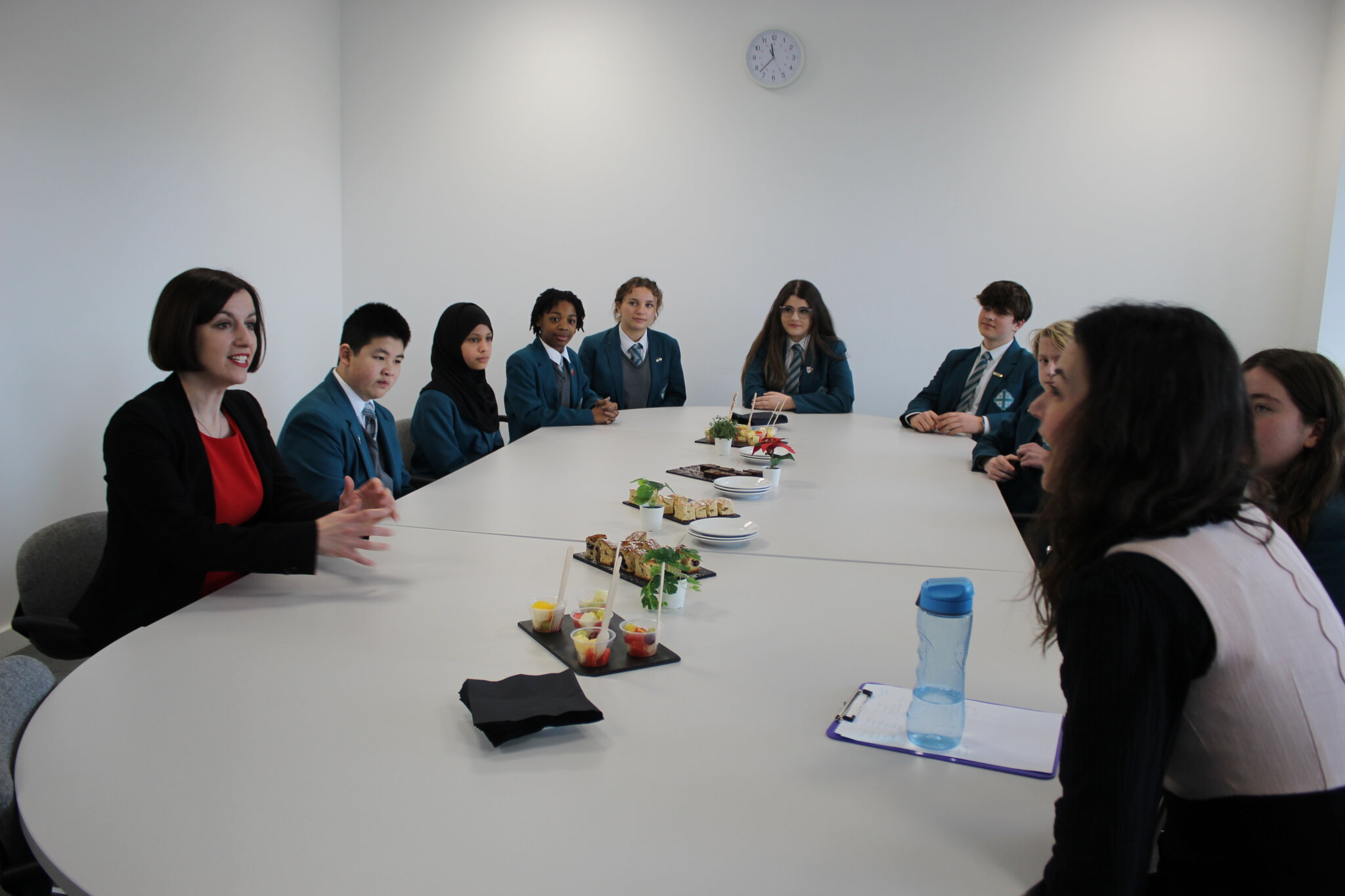 Image of Secretary of State for Education visit to Ada Lovelace CofE High School