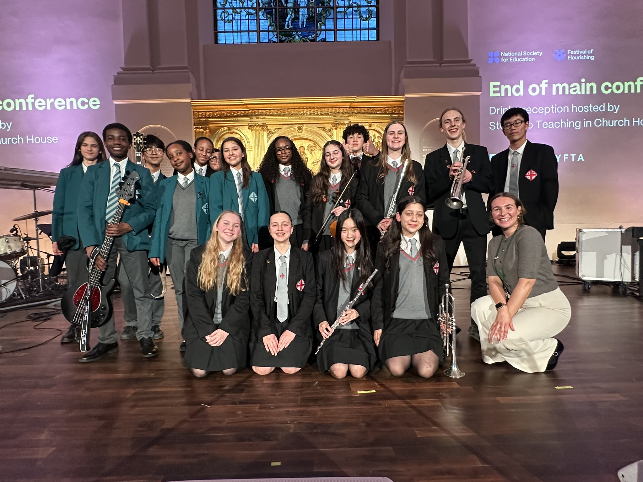 Image of Twyford Trust musicians at NSE National Conference