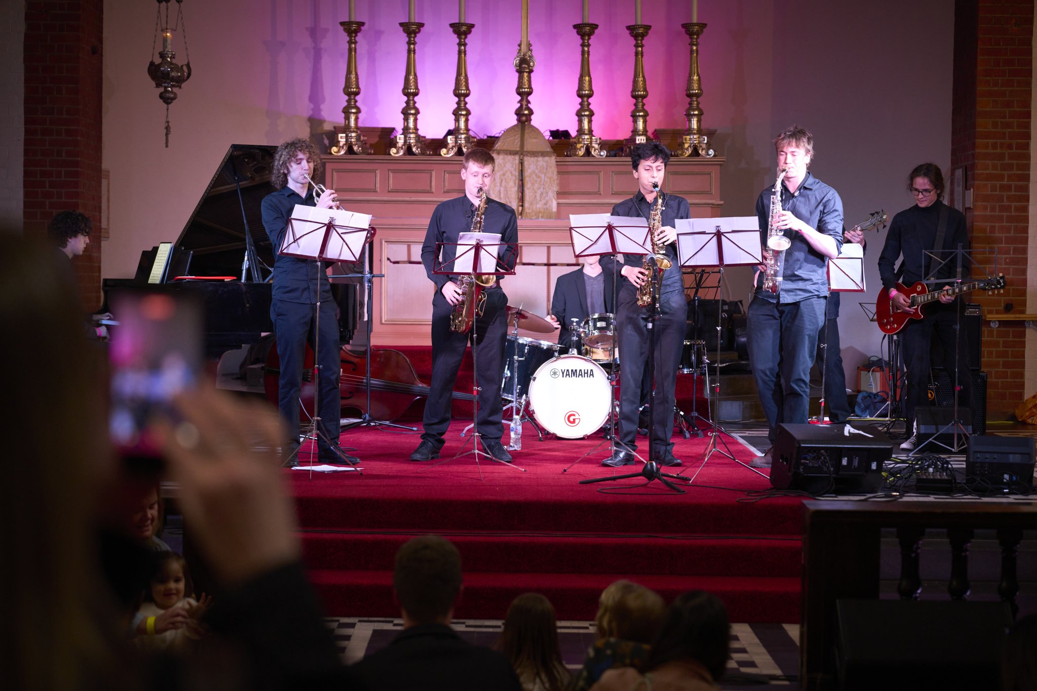 Image of Trust jazz musicians perform at Chiswick Jazz Festival
