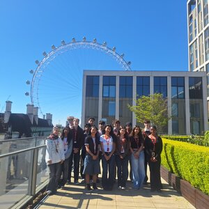 Image of Year 12 visit to IBM offices