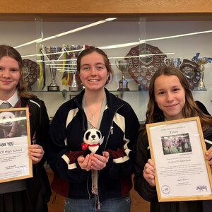 Image of Twyford Eco team adopts Panda and Rhino