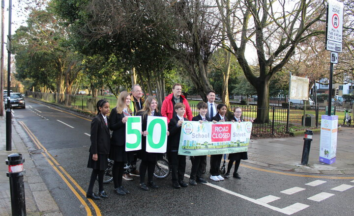 Image of Twyford School Street launch events