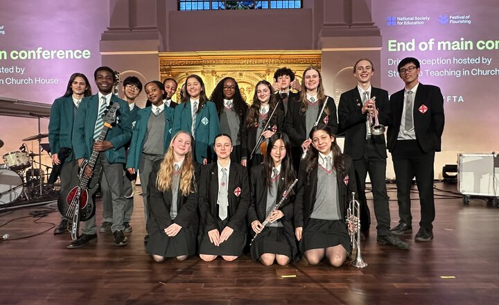 Image of Twyford musicians at NSE National Conference