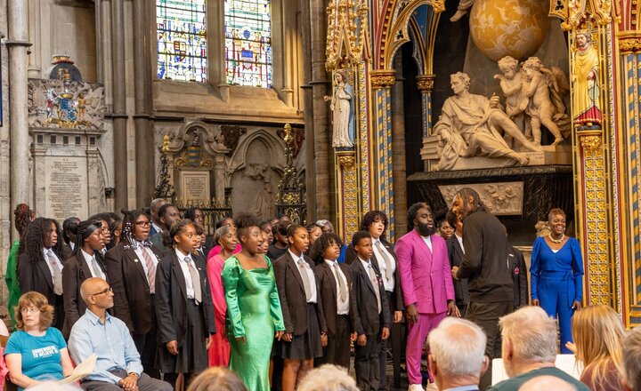 Image of Twyford's Sacred choir sing 'When I Needed a Neighbour'