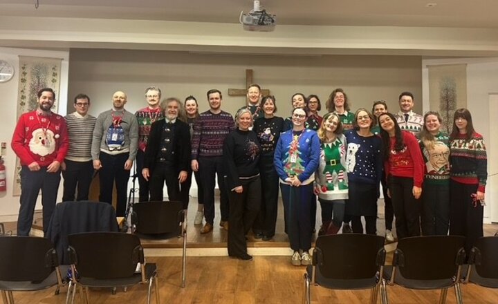 Image of Christmas jumper day raises money for Save the Children
