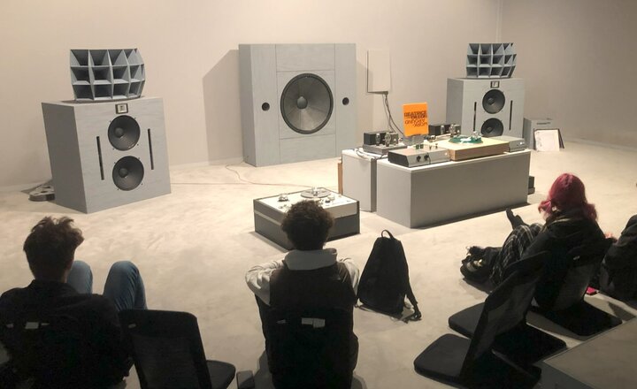 Image of Y13 Music Technology trip to Vinyl Factory