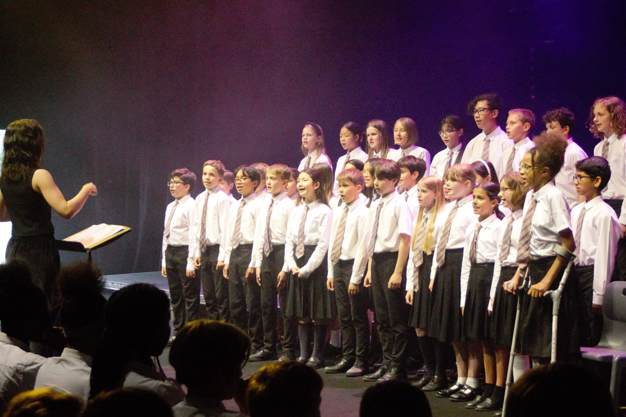 Image of Twyford School in pilot project with Kingdom Gospel Choir 