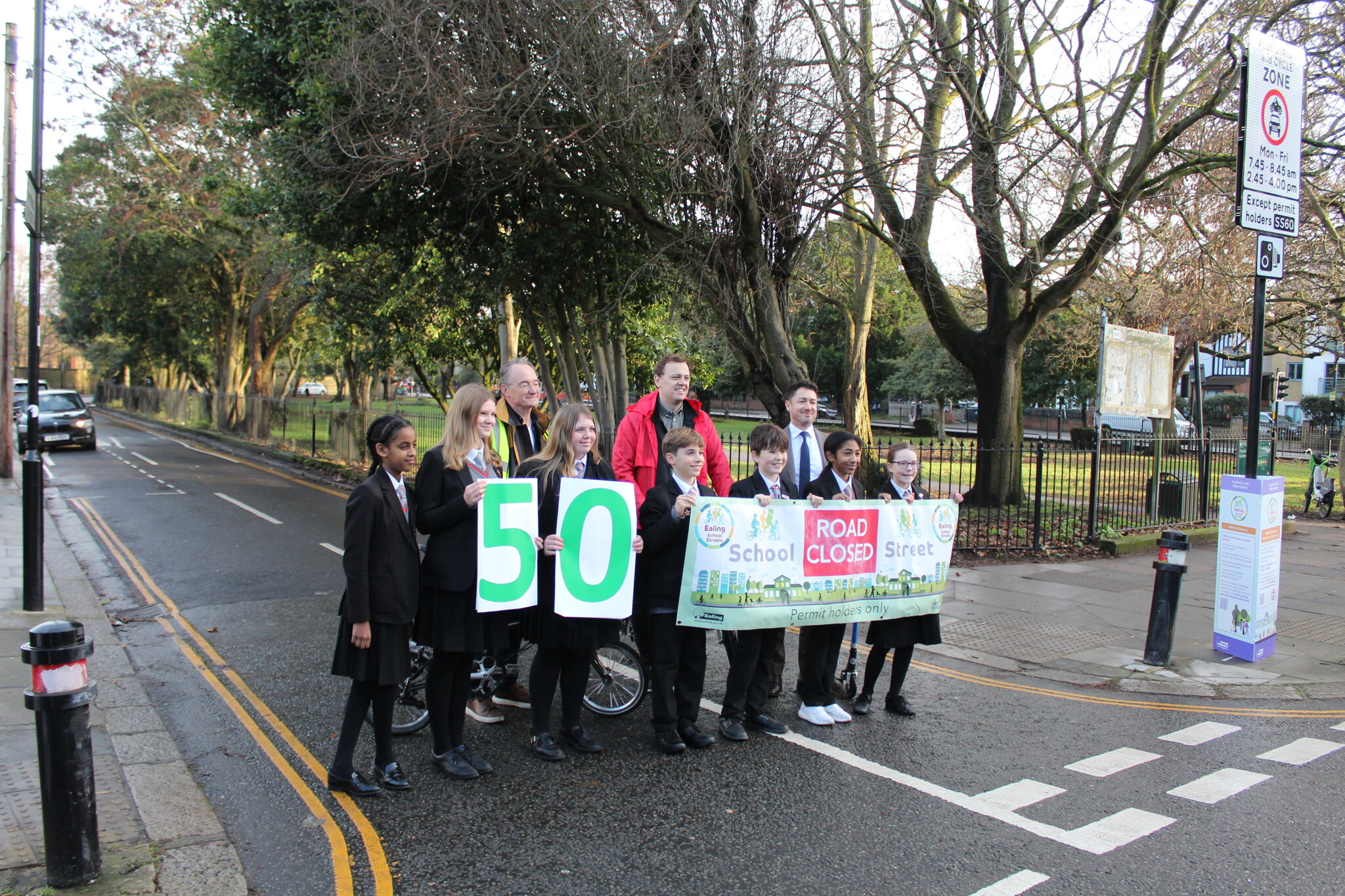 Image of Twyford School Street launch events