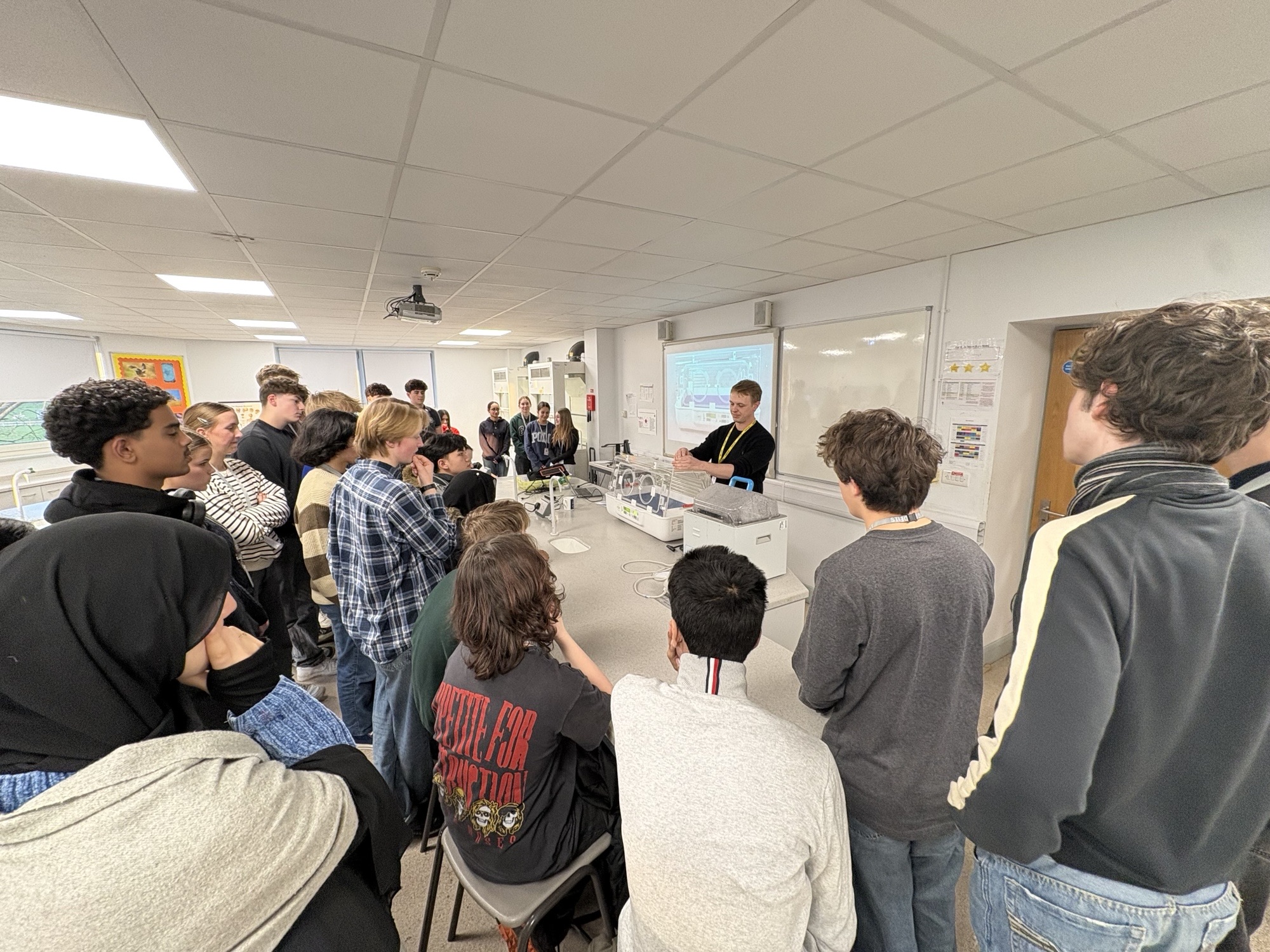 Image of STEM Guest Speaker: James Roberts - CEO of MedTech company mOm