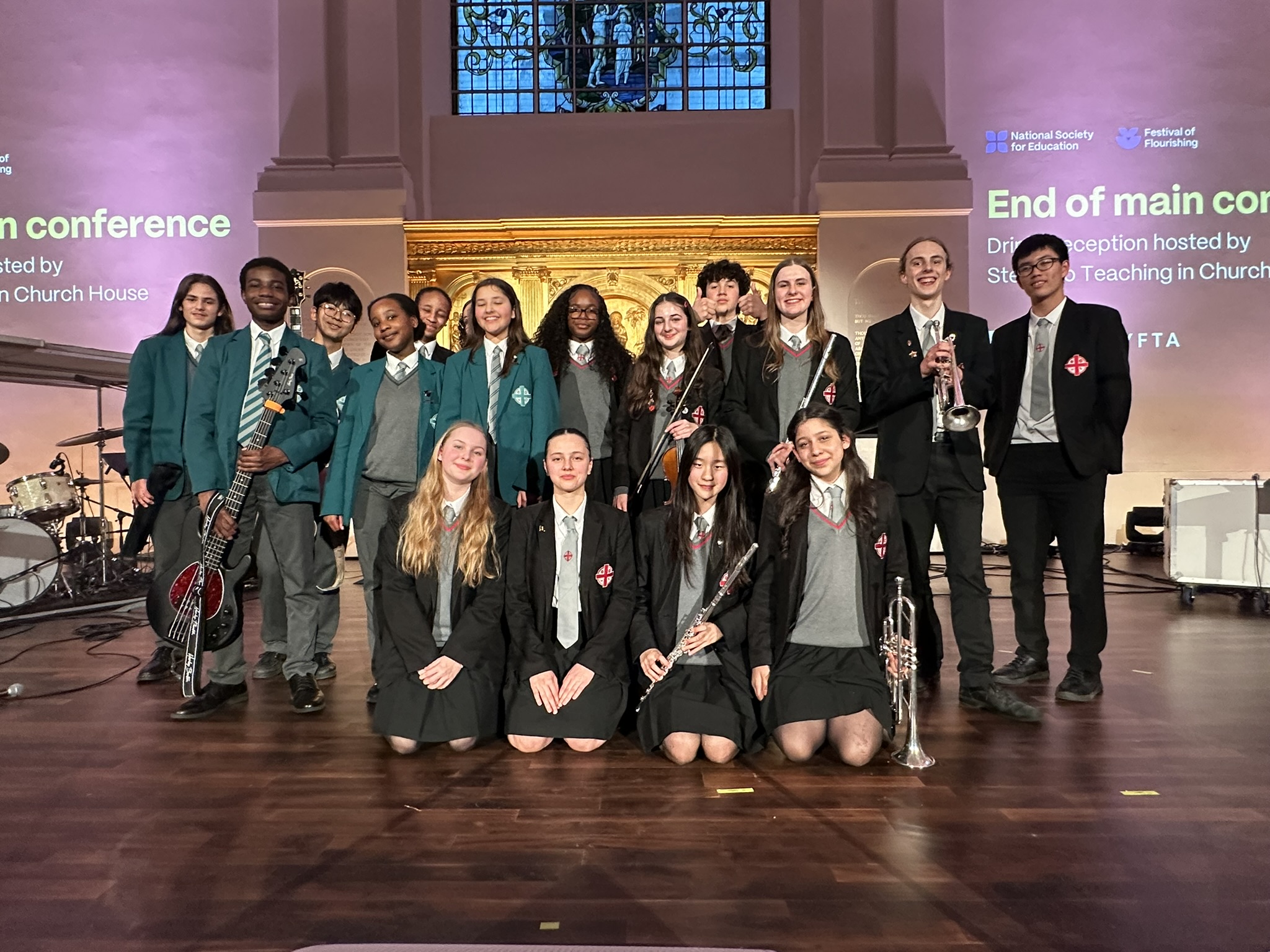 Image of Twyford musicians at NSE National Conference