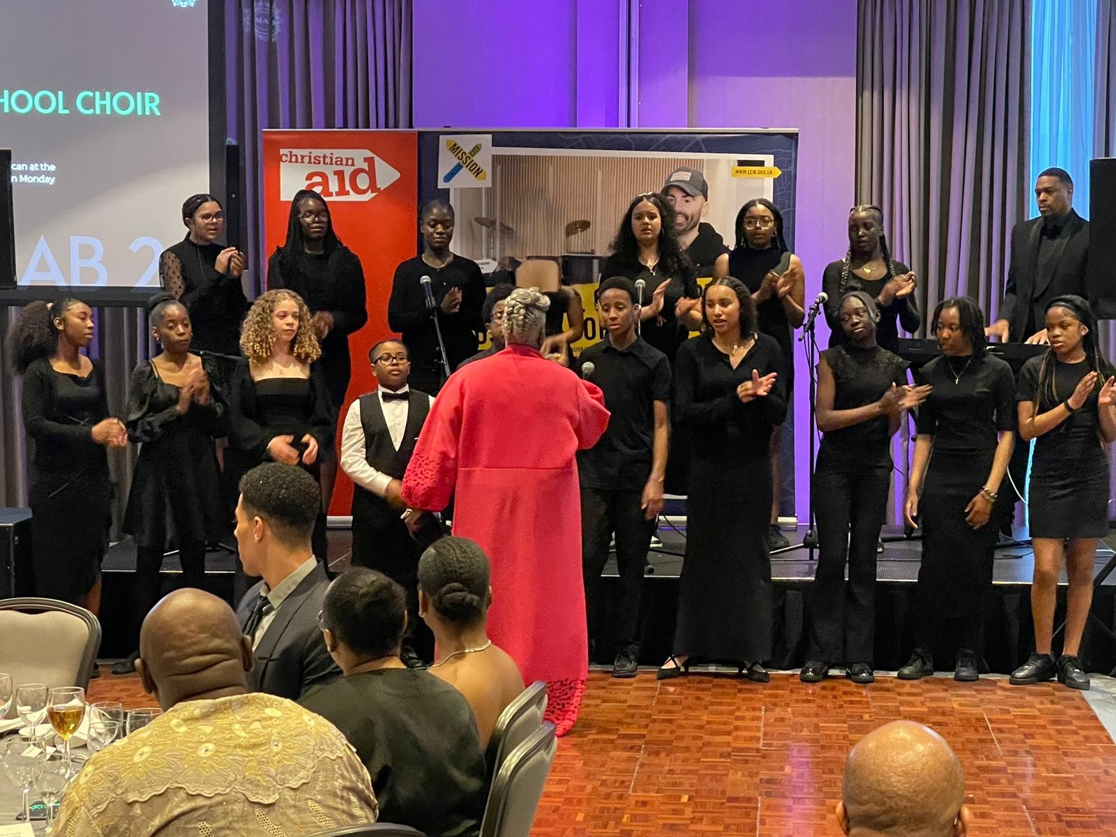 Image of Sacred choir perform at Ministers Appreciation Ball