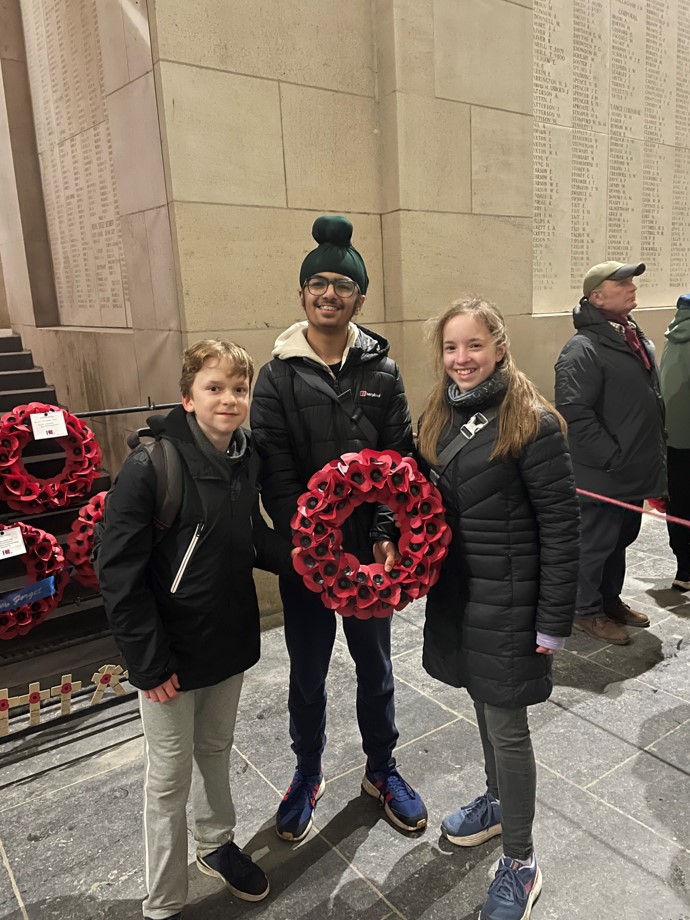 Image of Year 8 WW1 Battlefields Trip