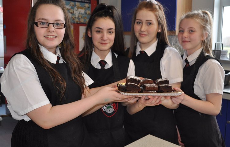 Image of Charity cake sale for Claire House