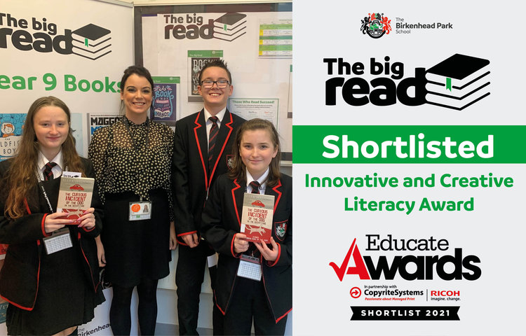 Image of School’s 'Big Read' programme shortlisted for leading education award