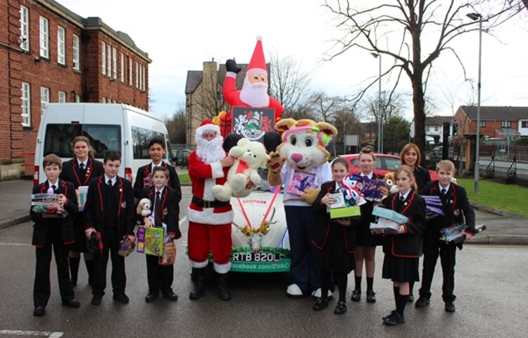 Image of Staff & Students Collect 100+ Presents for Mission Christmas!