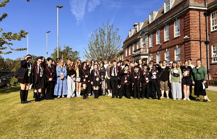 Image of Danish school Kontiki visits The Birkenhead Park School as partner school