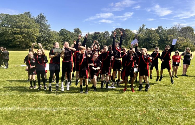 Image of Year 7 and 8 Shine at Birkenhead Park Sports Day